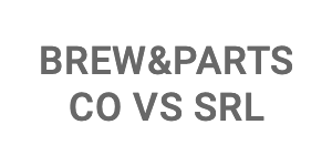 BREW&PARTS CO VS SRL