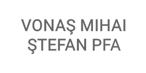 VONAȘ MIHAI ȘTEFAN PFA