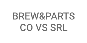 BREW&PARTS CO VS SRL